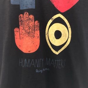 Humanity tee.